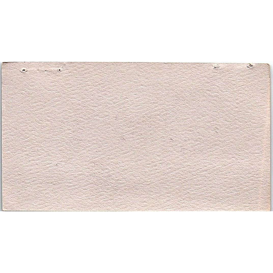 Capt Gregg Hartley Marine Services Boothbay Harbor ME Vtg Business Card SC9-B4