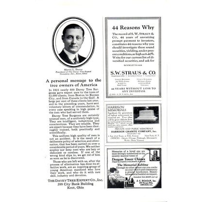 Lincoln Limousine and 7-Passenger Sedan Automobile Car - Vintage Magazine Ad D20