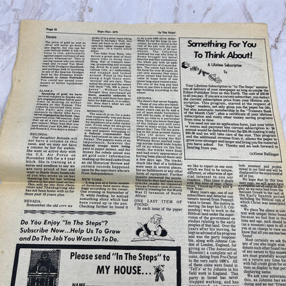 1979 Nov - In the Steps of the Treasure Hunter Newspaper - Mule Creek NM M11