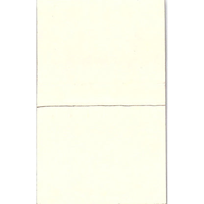 Cisco's Cafe Mexican Restaurant and Cantina Vintage Matchbook TB6-MB2-12