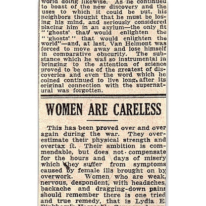 Fred Hilson Auctioneer Winnipeg 1920 Ad AG2-M7