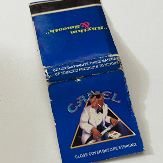Camel Cigarettes Rhythm & Smooth Vintage Matchbook Cover TB6-MB1-13