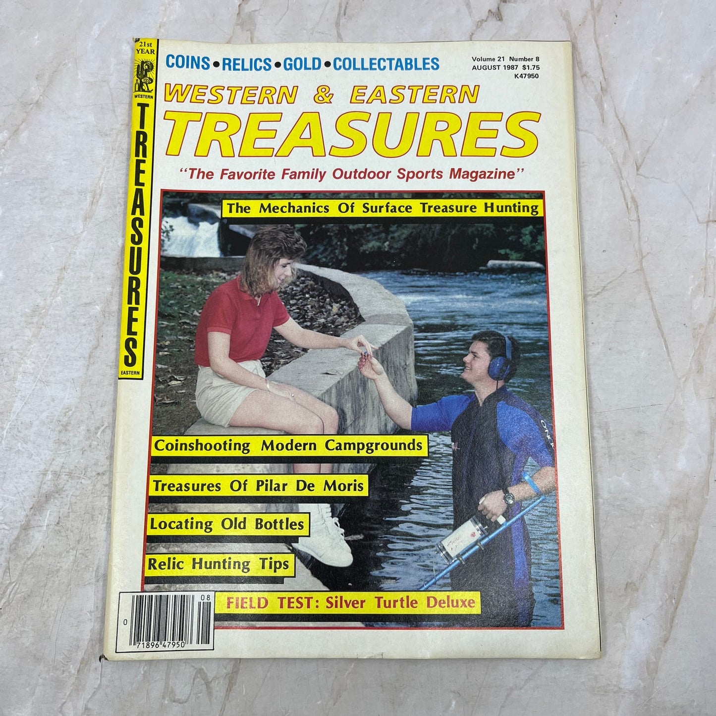 1987 Aug - Western & Eastern Treasures Magazine - Treasure Hunting Gold M12