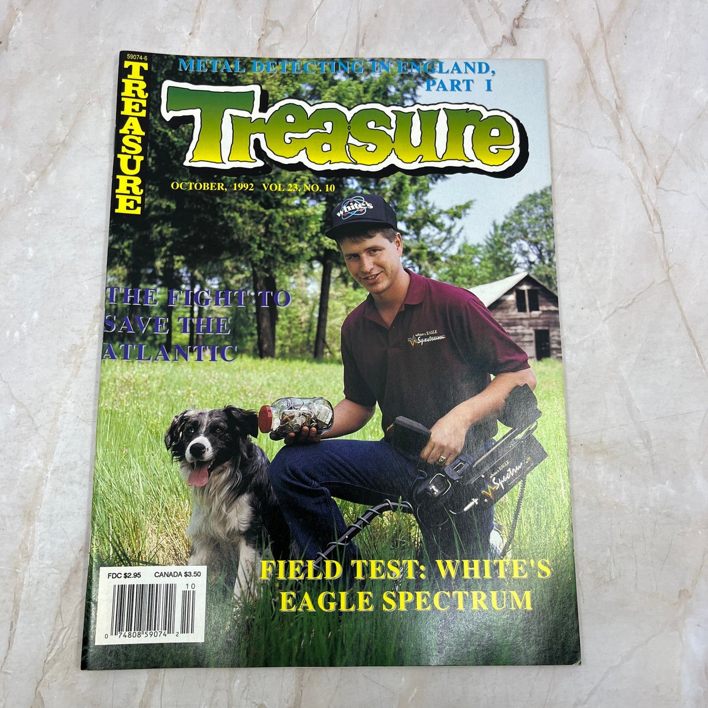 1992 Oct - Treasure Magazine - Treasure Hunting Prospecting Metal Detector M16