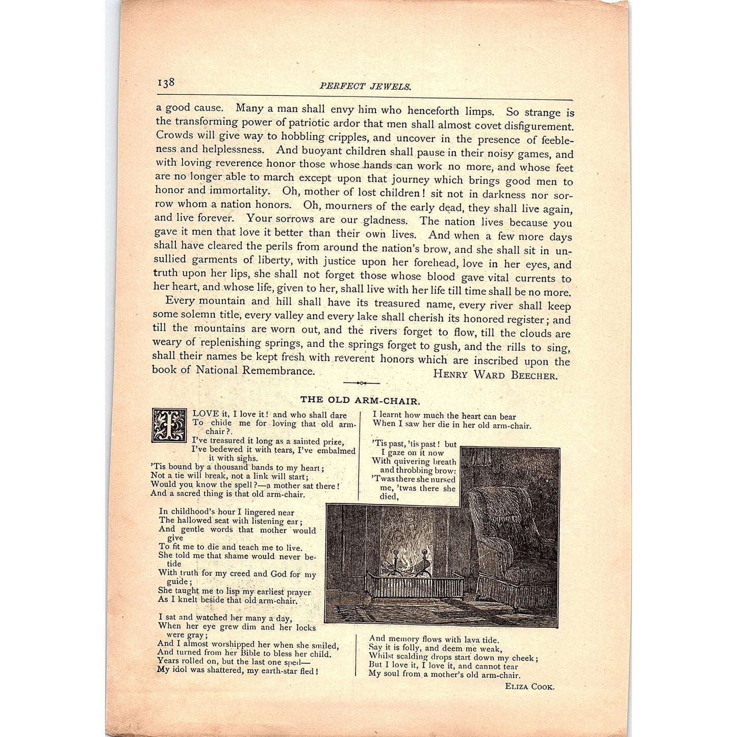That Airy Army of Invisible Heroes - Dilapidated Canon 1884 Engraving TA5-CJ-1