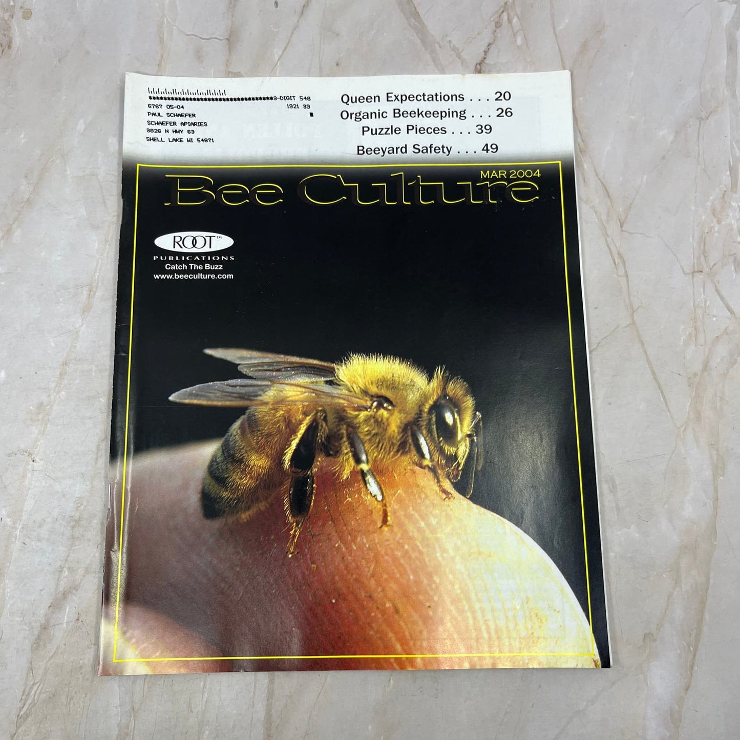 2004 March - Bee Culture Magazine - Bees Beekeeping Honey M9