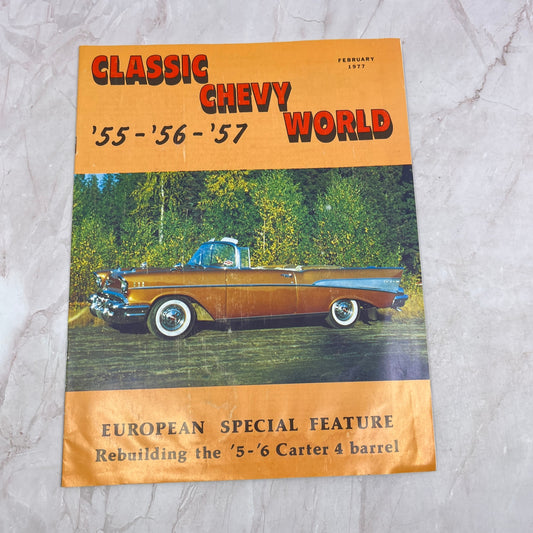 European Special - '55, '56, '57 Classic Chevy World Magazine - Feb 1977 M29