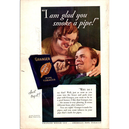 1932 Ethyl Gasoline Circus Elephant - Vintage Magazine Ad D18