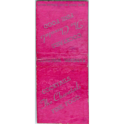 The Chevatals Fine Food Radisson WI Vintage Matchbook Cover SD4-Y17