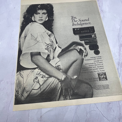 Fujitsu Ten Car Audio Torrance California 1984 Ad V14-7