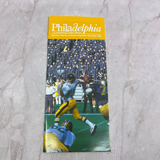 1984 Philadelphia Convention & Visitors Bureau Event Calendar Booklet TH9-LX1