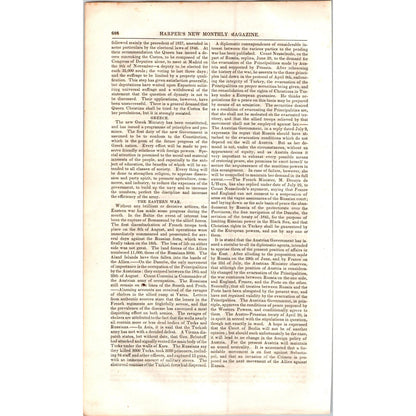 Fugitive Slave Law Repeal Monthly Current Events 2 Pages 1854 Article I19