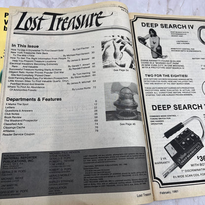 1980 Feb - Lost Treasure Magazine - Treasure Hunting Gold Prospecting M15