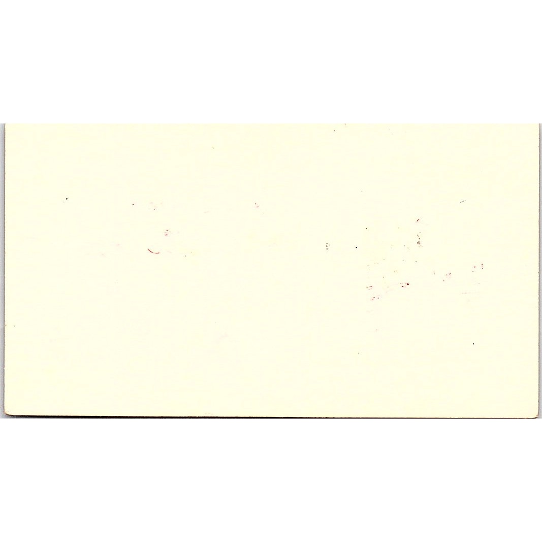 American Carpet service EL Patio Santa Ana CA Vintage Business Card SF3-B6