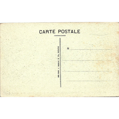 L'Avenue Grammont Cote Nord French Antique Postcard PE15