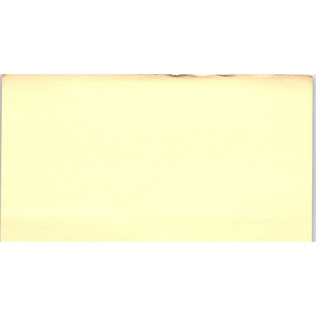 Stan Jensen Guitarist Long Beach CA Vintage Business Card SD8-B20