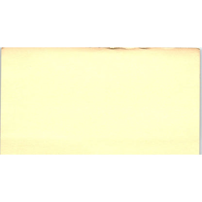 Stan Jensen Guitarist Long Beach CA Vintage Business Card SD8-B20