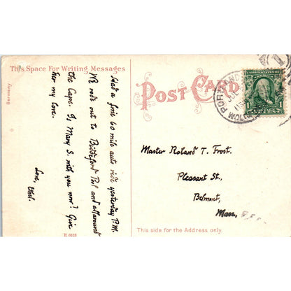 c1910 Underwood Spring Park Plymouth ME Original Postcard PC10