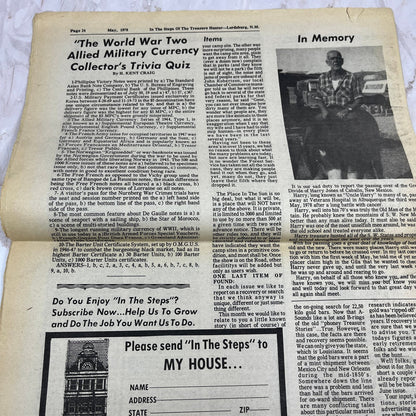 1978 May - In the Steps of the Treasure Hunter Newspaper - Lordsburg NM M11