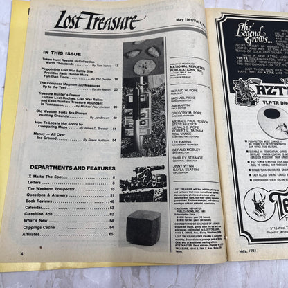1981 May - Lost Treasure Magazine - Treasure Hunting Gold Prospecting M15