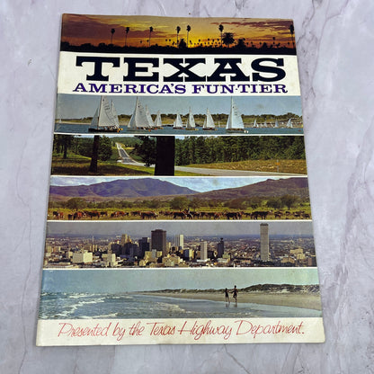 c1970 Texas America's Fun-Tier Travel Guide Souvenir Booklet TC5-LP1