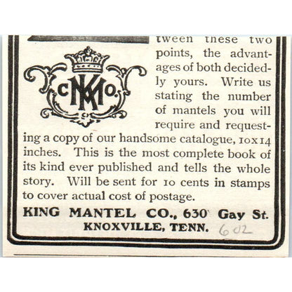 C.S. Dent's Corn Gum Detroit MI c1905 Original Magazine Advertisement AE7-A3