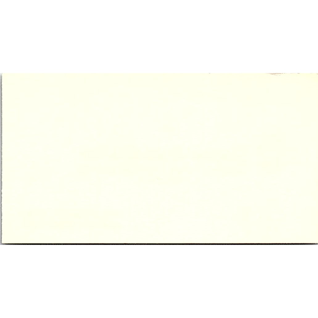 Orange County Rose Society Jackson Westminster, CA, Vintage Business Card SF3-B8