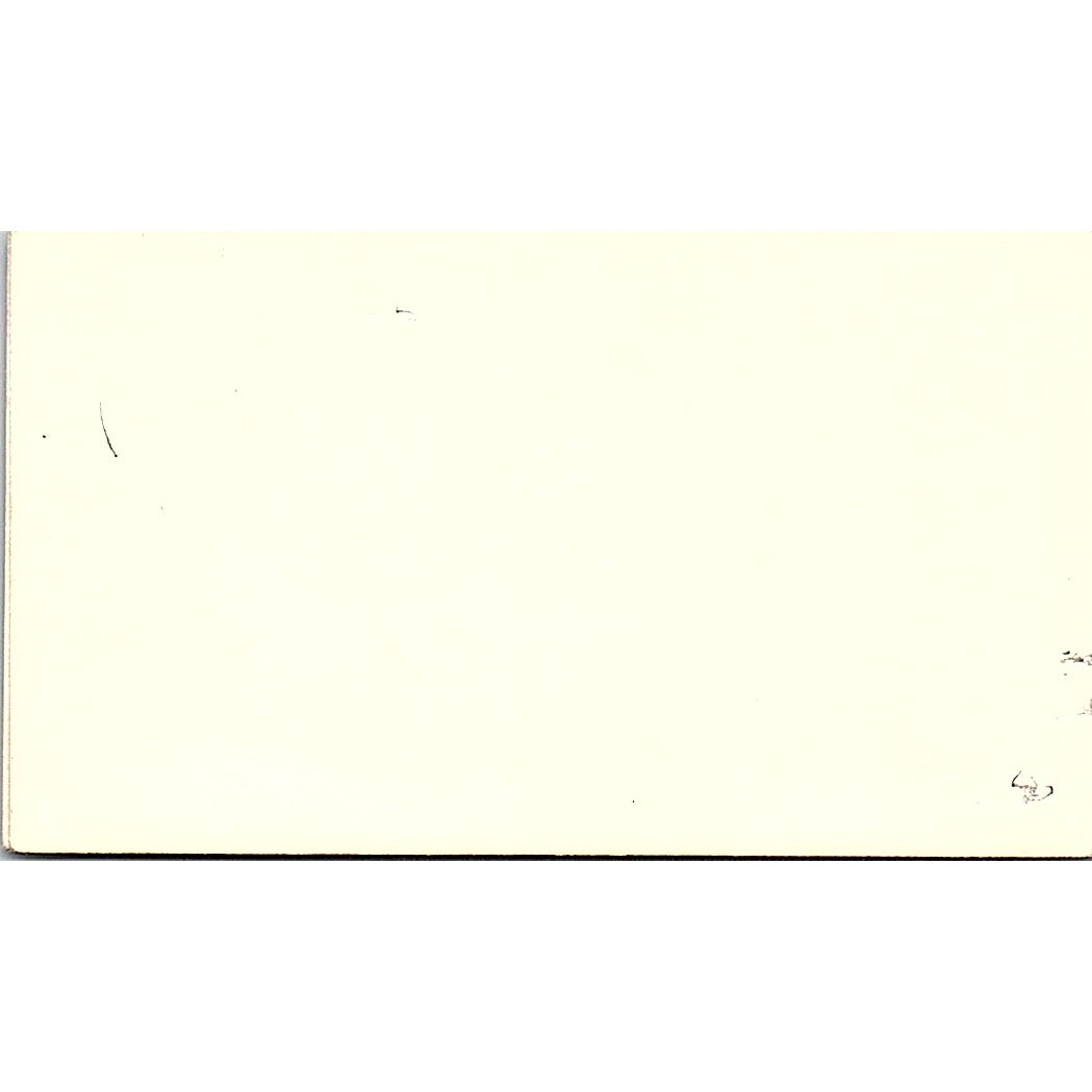 Billington, Fox and Ellis, Robert W. Dingman Vintage Business Card SB4-B2