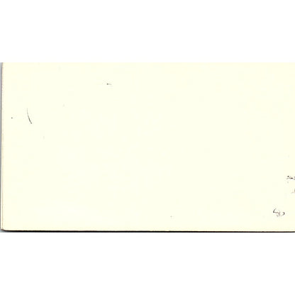 Billington, Fox and Ellis, Robert W. Dingman Vintage Business Card SB4-B2