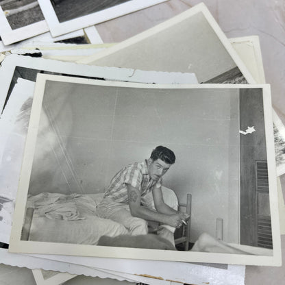 1950s Collection of Over 40 Original Photos from a US Army Serviceman TI8