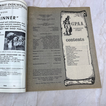 1979 March - Gold Prospecting News Magazine - Treasure Hunting Prospecting M11