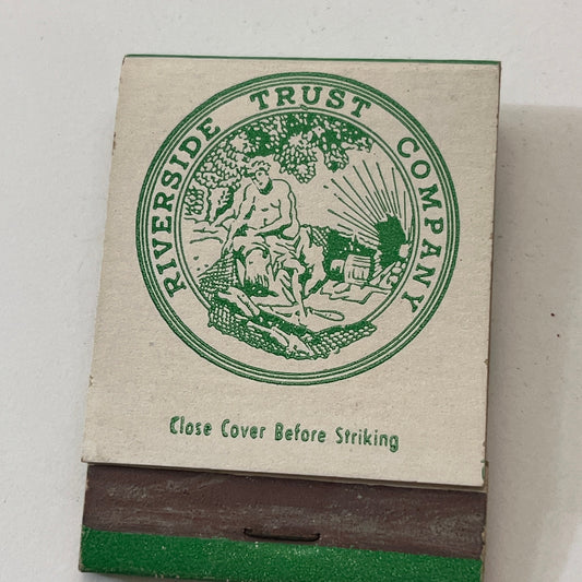 Riverside Trust Company Hartford CT Vintage Matchbook Cover TB6-MB1-5