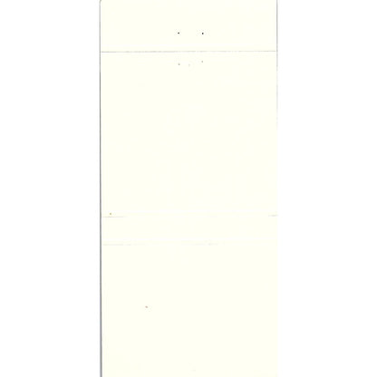 Capone's Restaurant Chicago Vintage Matchbook TB6-MB2-7