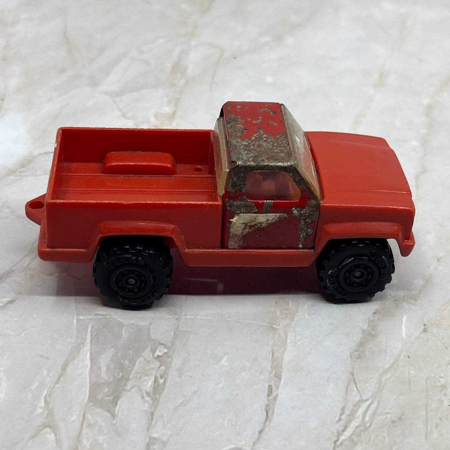 Tonka 1978 Red Pick-up Truck (4" long, pressed steel & plastic)  TH5