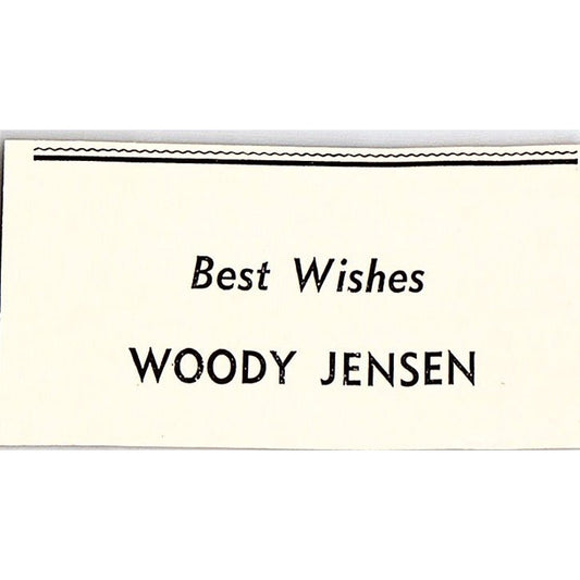 Woody Jensen - Taft CA 1965 Ad AF8-S27