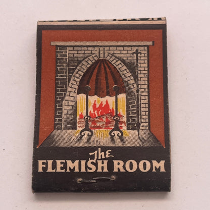 The Flemish Room Kings Kitchen & Tap Room Waterbury CT Matchbook Cover TB8-MB2-9