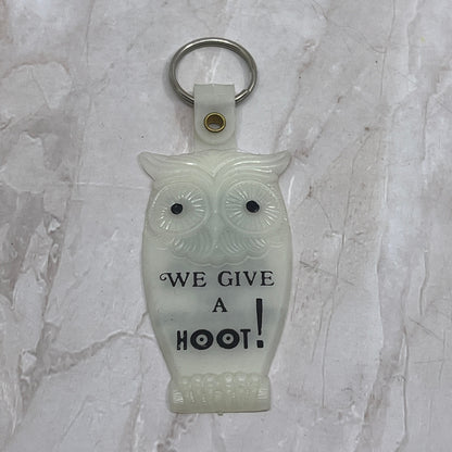 Somerset Well Drilling Friedens PA Give a Hoot Owl Keychain SB3