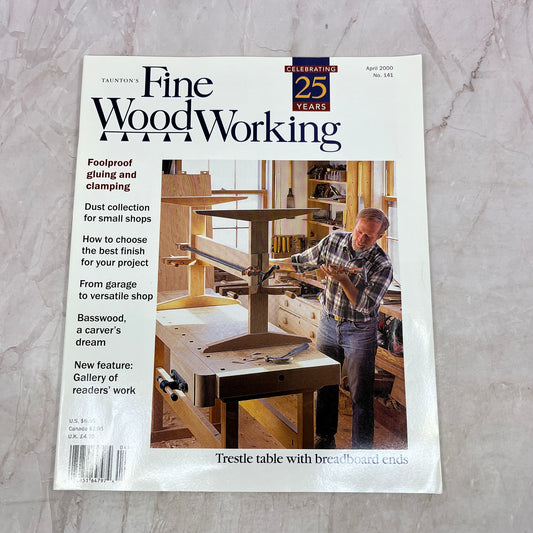 Trestle Table Breadboards - Apr 2000 No 141 Fine Woodworking Magazine M33