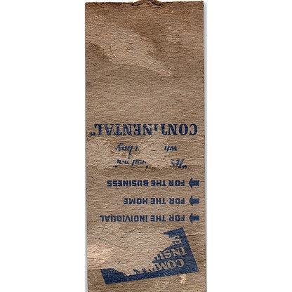 E.F. Herrmann Ins Agency Chippewa Falls WI Vintage Matchbook Cover SF3-Y3