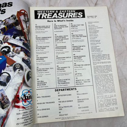 1983 Dec - Western & Eastern Treasures Magazine - Treasure Hunting Gold M13