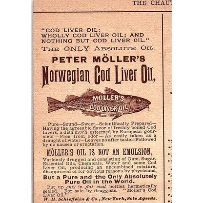 W. Baker & Co's Breakfast Coco Dorchester MA 1892 Ad AG2-M9