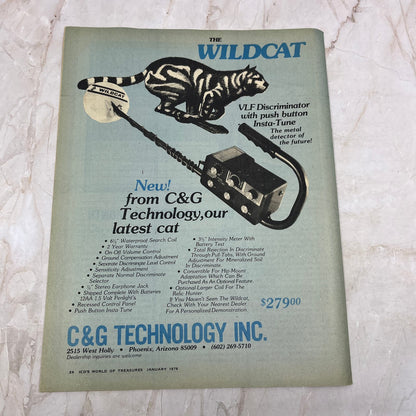 1978 Jan - International Club Digest World of Treasures Magazine Newsletter M16