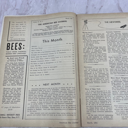1951 Mar - American Bee Journal - Bees Beekeeping Honey M32
