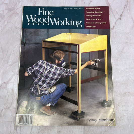 Spray Finishing - Jan/Feb 1987 No 62 - Taunton's Fine Woodworking Magazine M32