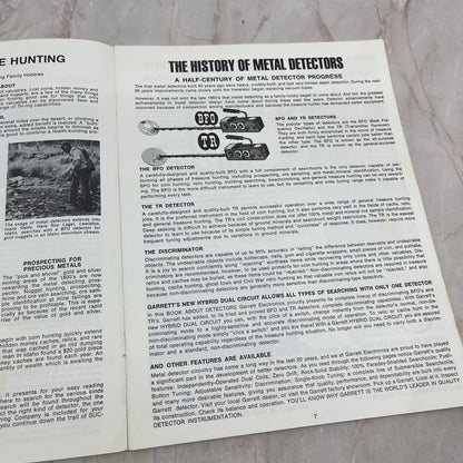 1975 Charles Garrett's Book on Detectors & Treasure Hunting Guide M20