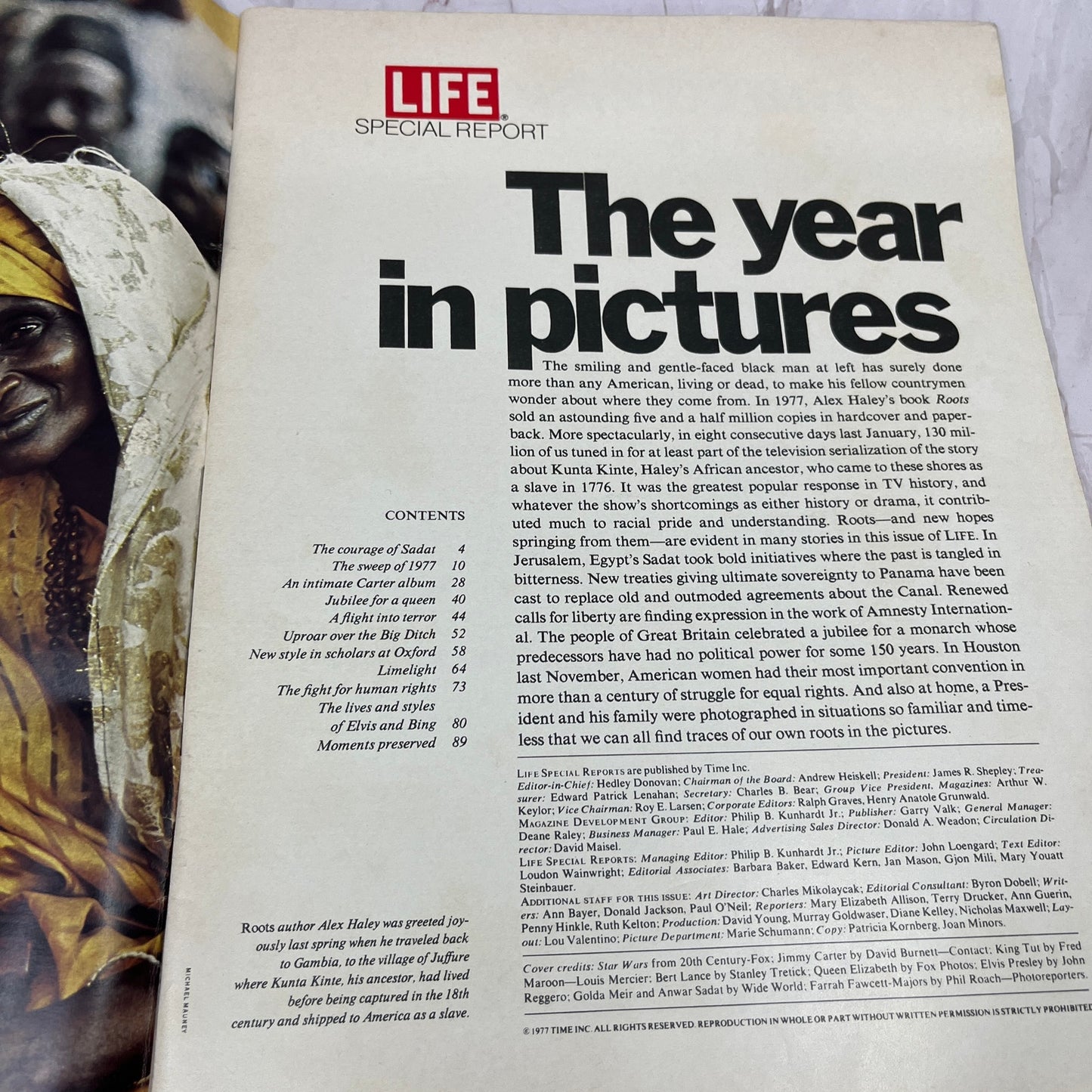 1978 Life Magazine Special Report The Year In Pictures TK3