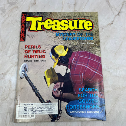 1989 Nov - Treasure Magazine - Treasure Hunting Prospecting Metal Detector M16