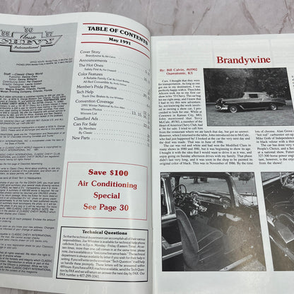 Classic Frames - '55, '56, '57 Classic Chevy World Magazine - May 1991 M31