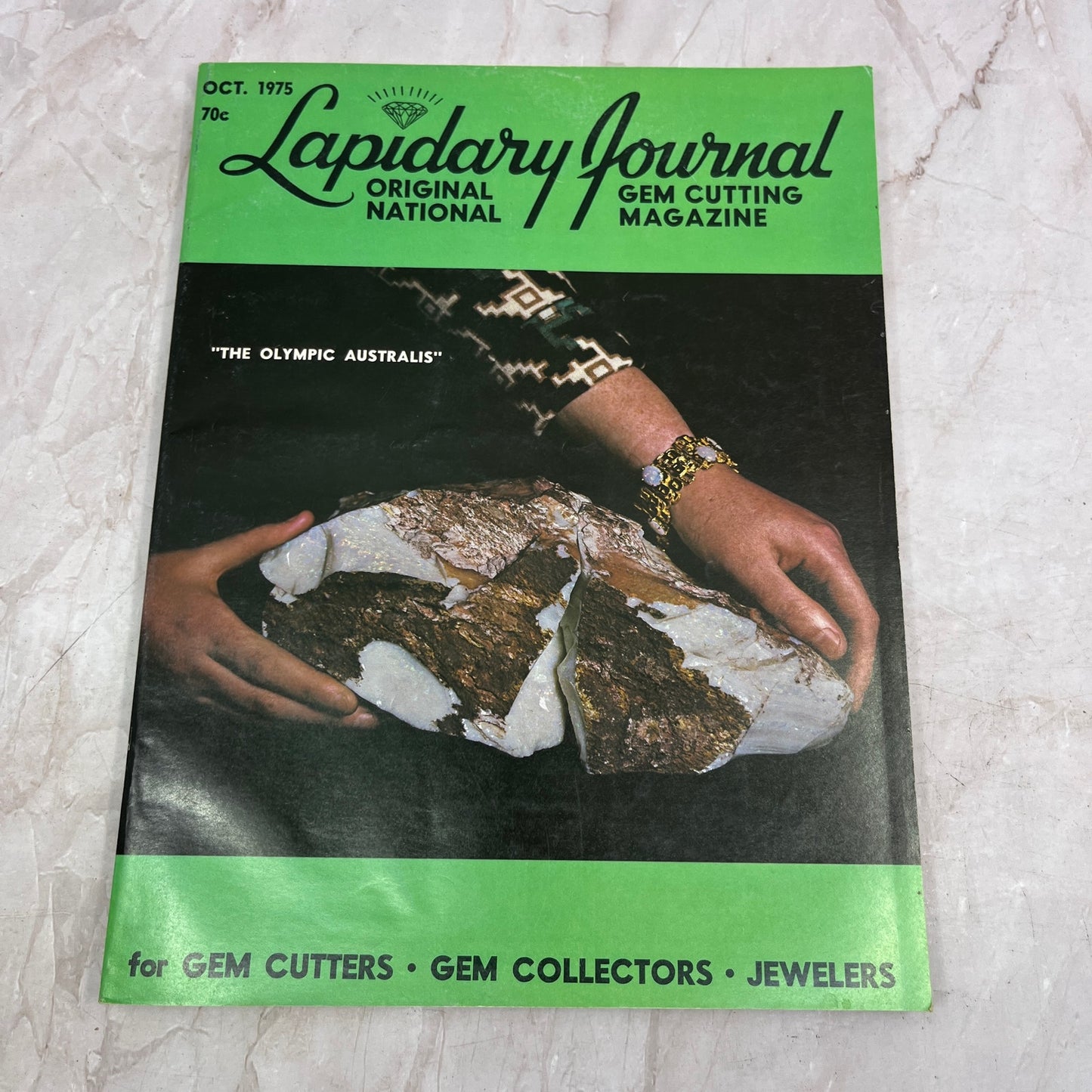 The Olympic Australis - Lapidary Journal Magazine - Oct 1975 M22