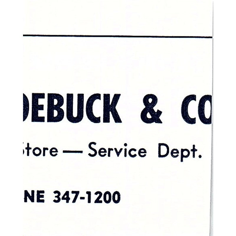 Singer Sewing Center - Harold O. Bishop Kendallville Indiana 1964 Ad AG1-S14